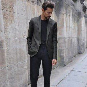 Zara Man Dark Gray Suit Blazer